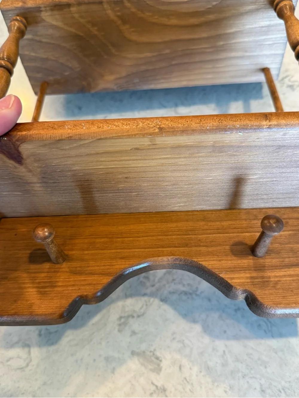 N/A wood shelf